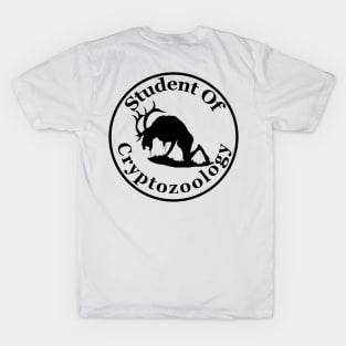 Wendigo - Student Of Cryptozoology on Lights T-Shirt